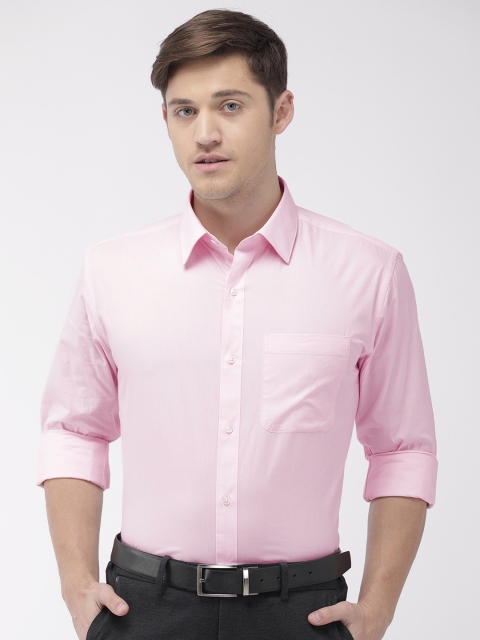 

Raymond Men Pink Slim Fit Solid Formal Shirt