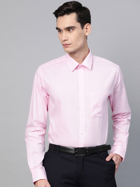 

Raymond Men Pink Slim Fit Solid Formal Shirt