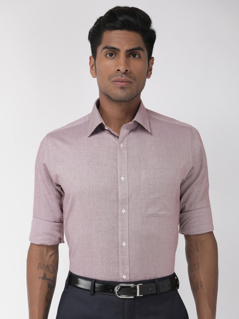 

Raymond Men Brown Slim Fit Solid Formal Shirt
