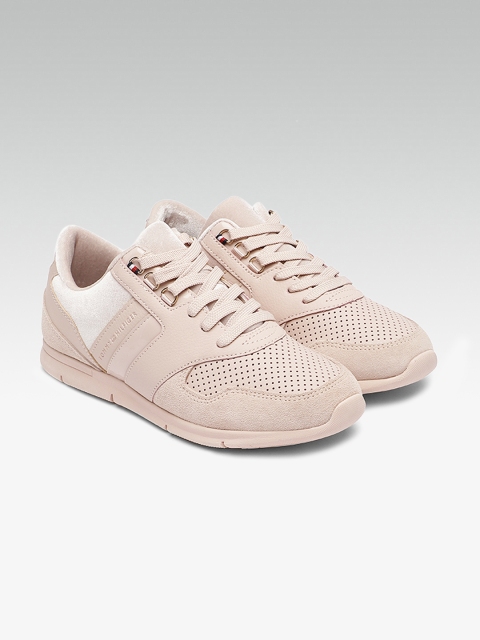 

Tommy Hilfiger Women Rose Pink Leather Sneakers