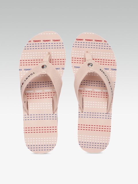 

Tommy Hilfiger Women Rose Printed Thong Flip-Flops