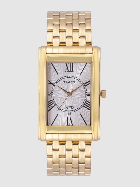 

Timex Men Silver-Toned Analogue Watch TW0TG6108