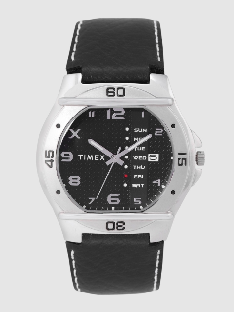 

Timex Men Black Analogue Watch EL03