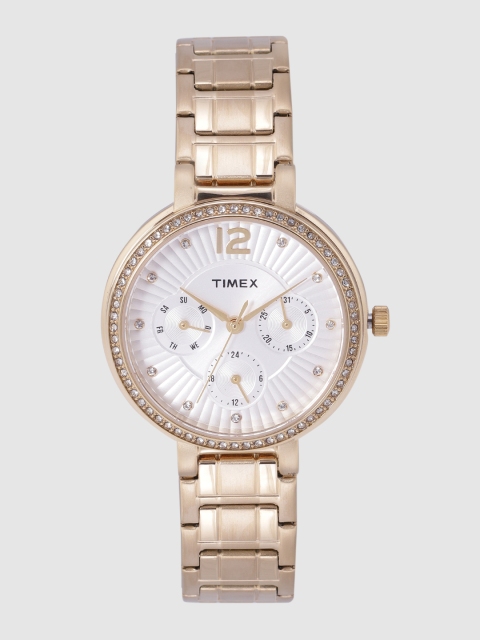 

Timex Women Silver-Toned Analogue Watch TWEL11901