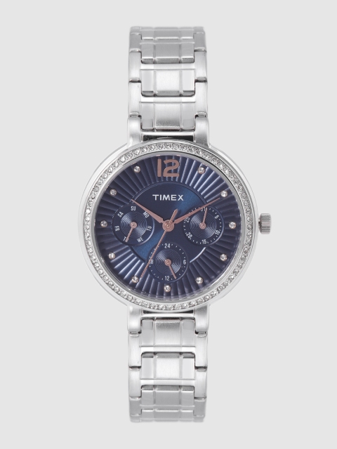 

Timex Women Navy Blue Analogue Watch TWEL11902