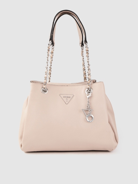 

GUESS Pink Solid Shoulder Bag