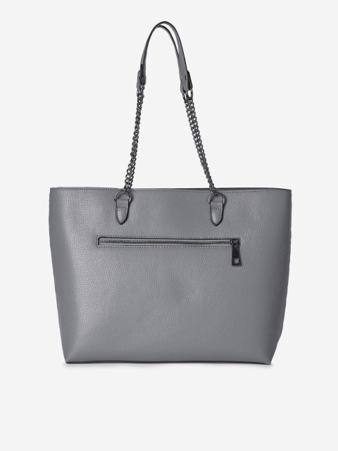 

DOROTHY PERKINS Charcoal Grey Solid Shoulder Bag