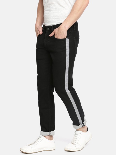 

Being Human Clothing Men Black Super Skinny Fit Mid-Rise Clean Look Stretchable Jeans