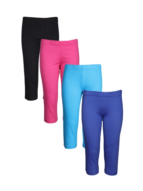 

Minnow Girls Set of 5 Regular Fit Capris, Multi