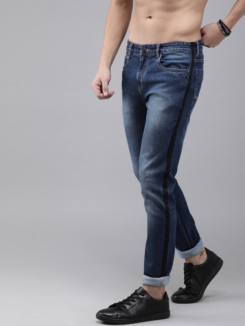 

Roadster Men Blue Skinny Fit Mid-Rise Clean Look Stretchable Jeans