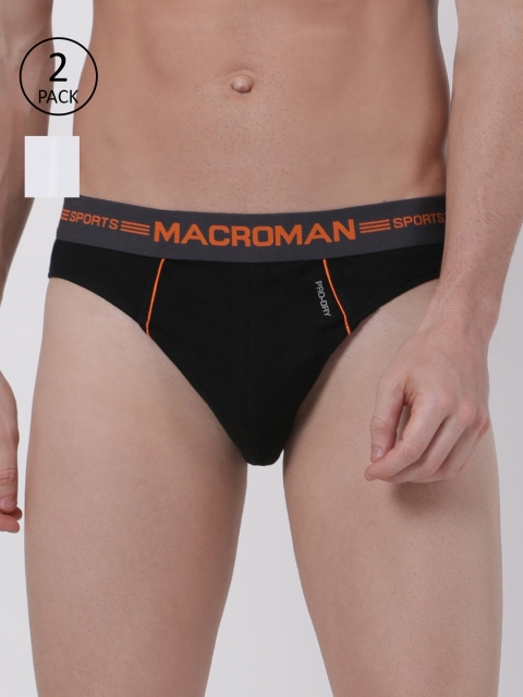 

Macroman M-Series Men Pack of 2 Assorted Pro-Dry Briefs MSP001