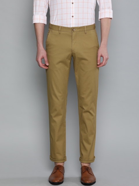 

Louis Philippe Sport Men Khaki Slim Fit Solid Regular Trousers