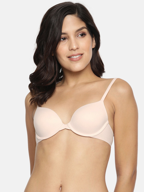 

Calvin Klein Underwear Pink Solid Underwired Lightly Padded Everyday Bra F3837AD2NT-2NT