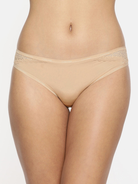 

Calvin Klein Underwear Women Beige Solid Bikini Briefs QF5153AD20N-20N