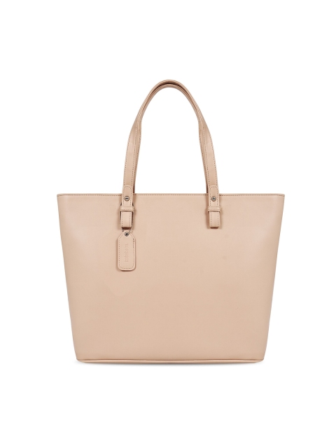 

Toteteca Peach-Coloured Solid Shoulder Bag