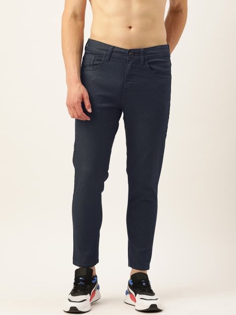 

Flying Machine Men Blue Tapered Fit Mid-Rise Clean Look Stretchable Jeans