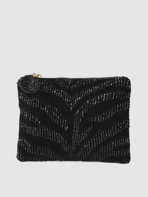 

Accessorize Black Embellished Pouch