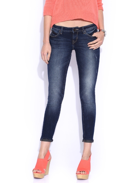 

Lee Blue Maxi Ankle Fit Jeans