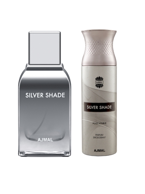 

Ajmal Set Of Silver Shade Eau de Parfum & Deodorant