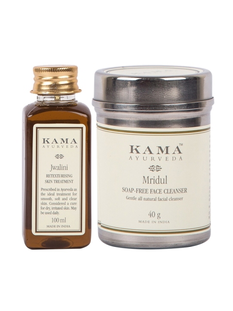 

KAMA AYURVEDA Unisex Sustainable Face Cleanser Retexturising Treatment, Brown