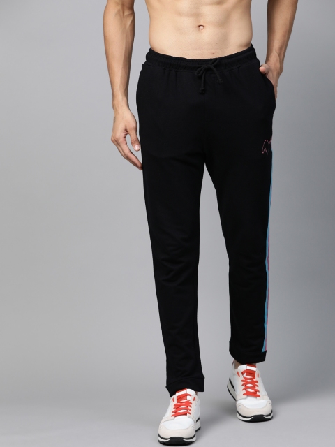 

Kook N Keech Men Black Solid Track Pants