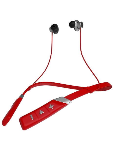 

WINGS Unisex Red Infinity Neckband Bluetooth Wireless Earphones with Mic WL-INFTY