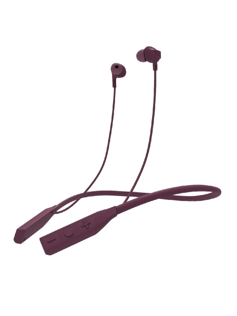 

WINGS Glide M Burgundy Neckband Bluetooth Wireless Earphones with Mic