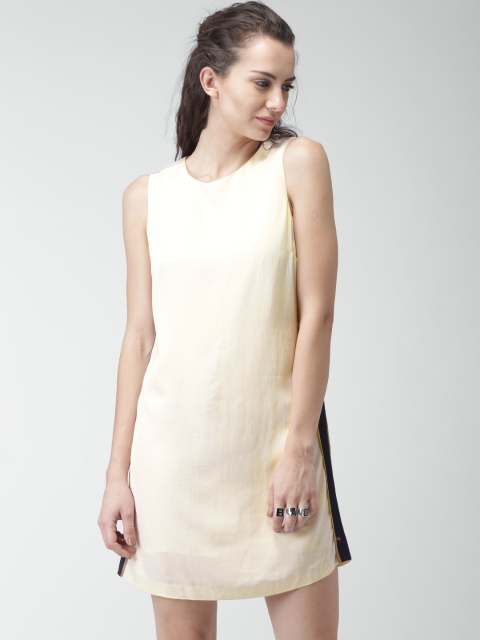 

FOREVER 21 Beige Shift Dress