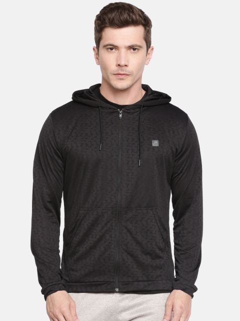 

Proline Active Men Black Comfort Fit Solid Sweatshirt