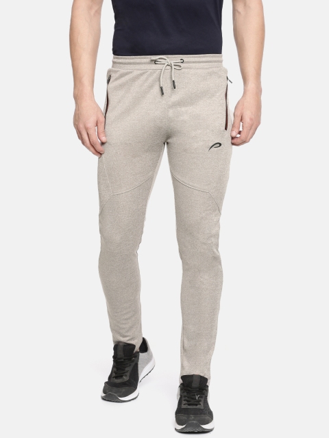 

Proline Active Men Grey Melange Slim Fit Track Pants