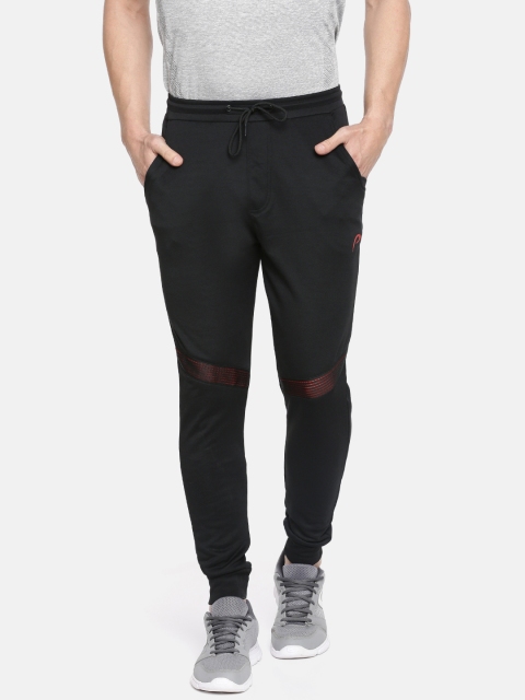 

Proline Active Men Black Slim Fit Solid Joggers