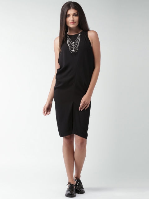 

FOREVER 21 Black Midi Dress