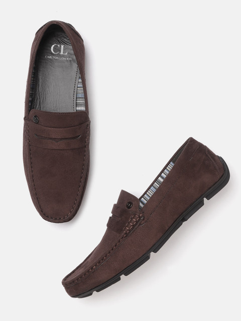 

Carlton London Men Coffee Brown Driving Shoes