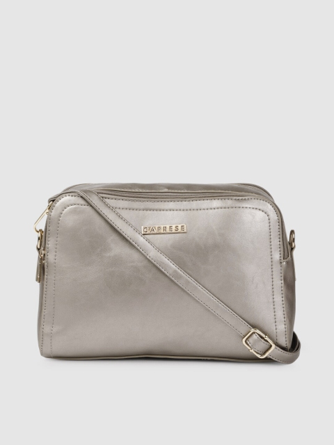 

Caprese Bronze-Toned Solid Sling Bag