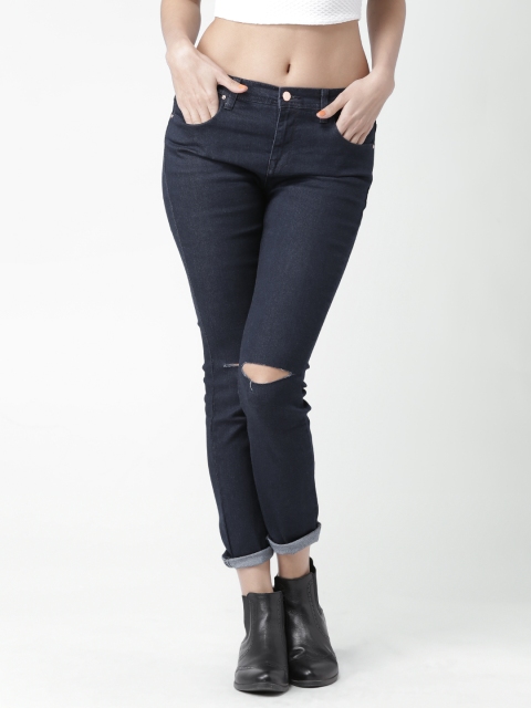 

FOREVER 21 Navy Jeans, Navy blue