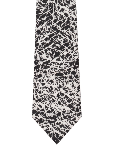 

Calvin Klein Jeans Men Black Printed Broad Tie