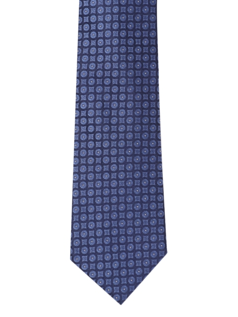 

Calvin Klein Jeans Men Navy Blue Woven Design Broad Tie