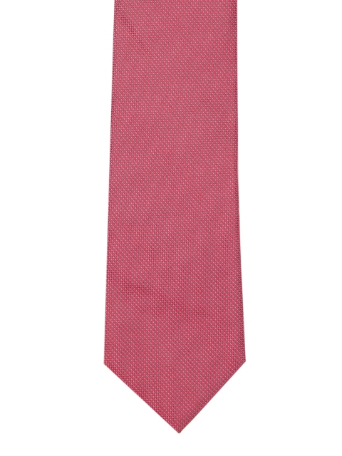

Calvin Klein Jeans Men Pink Woven Design Broad Tie