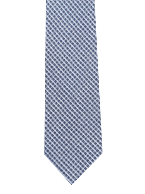 

Calvin Klein Jeans Men Blue Checked Broad Tie