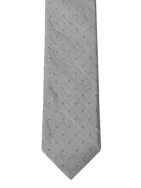 

Calvin Klein Jeans Men Grey Woven Design Broad Tie