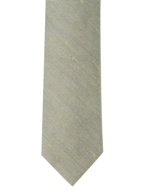 

Calvin Klein Jeans Men Beige Woven Design Broad Tie