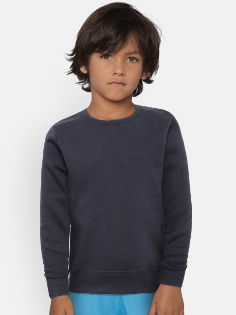 

Fox Boys Navy Blue Solid Sweatshirt