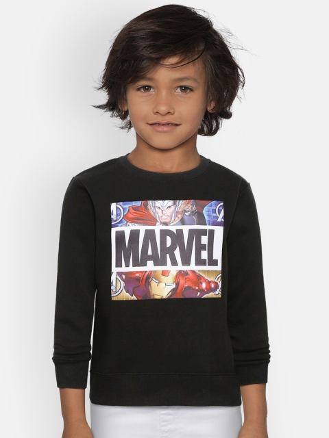 

Fox Boys Black Printed Sweatshirt