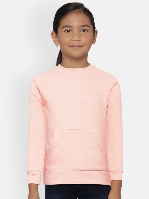 

Fox Girls Pink Solid Sweatshirt