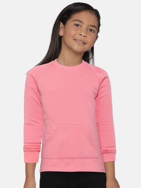 

Fox Girls Pink Solid Sweatshirt