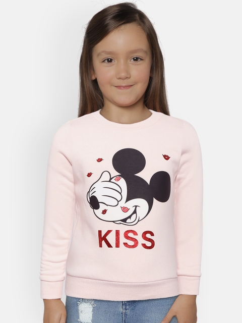 

Fox Girls Pink Printed Sweatshirt