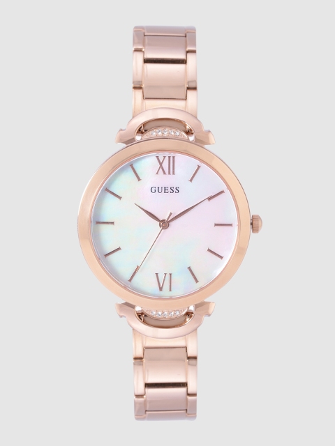 

GUESS Women White Analogue Watch W1090L2