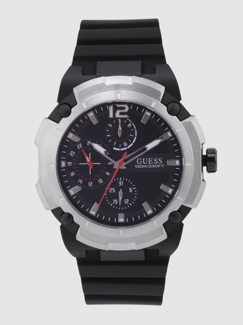 

GUESS Men Black Analogue Watch W1175G1