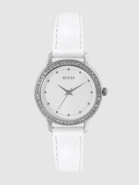 

GUESS Women White Analogue Watch 8517533 11036104