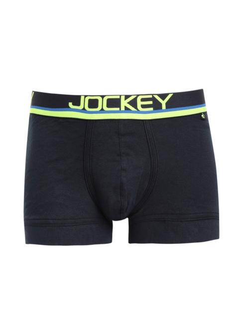 

Jockey Men Navy Blue Solid Trunks FP03-0105